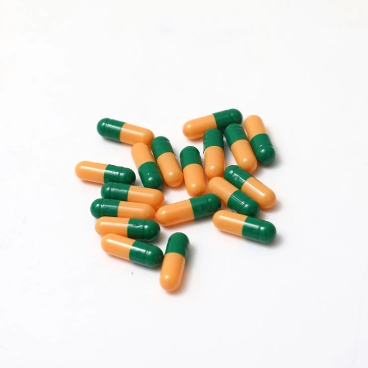 Hard And Colorful Gelatin Capsule